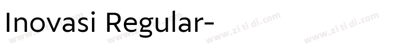 Inovasi Regular字体转换
